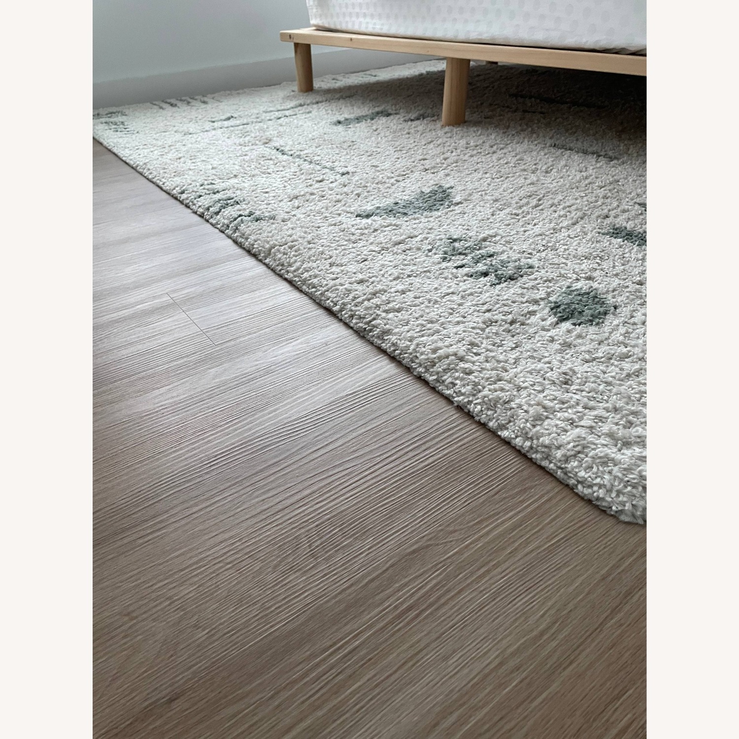 Wayfair Morin Light Gray Area Rug 5.3' x 7' - image-2