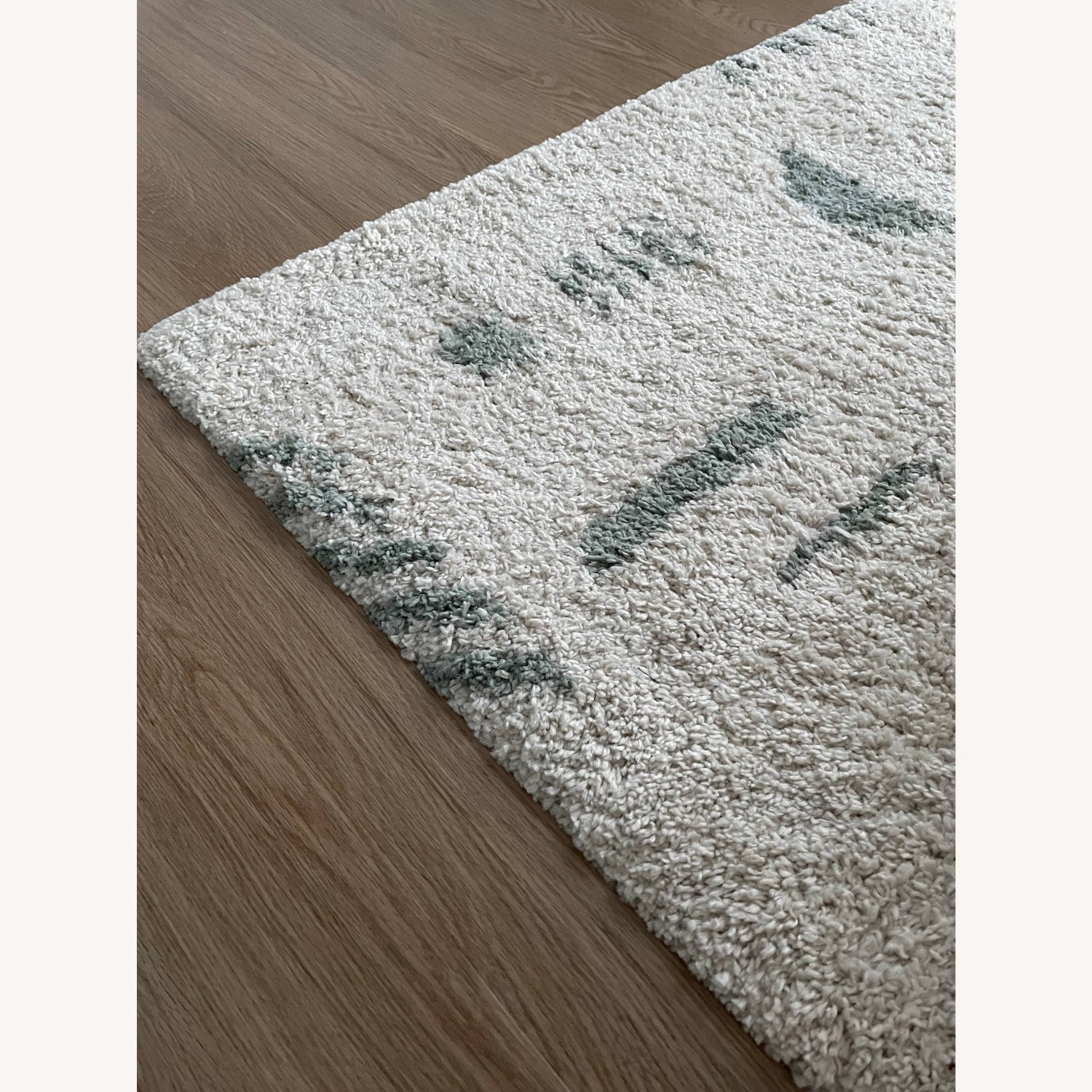 Wayfair Morin Light Gray Area Rug 5.3' x 7' - image-3