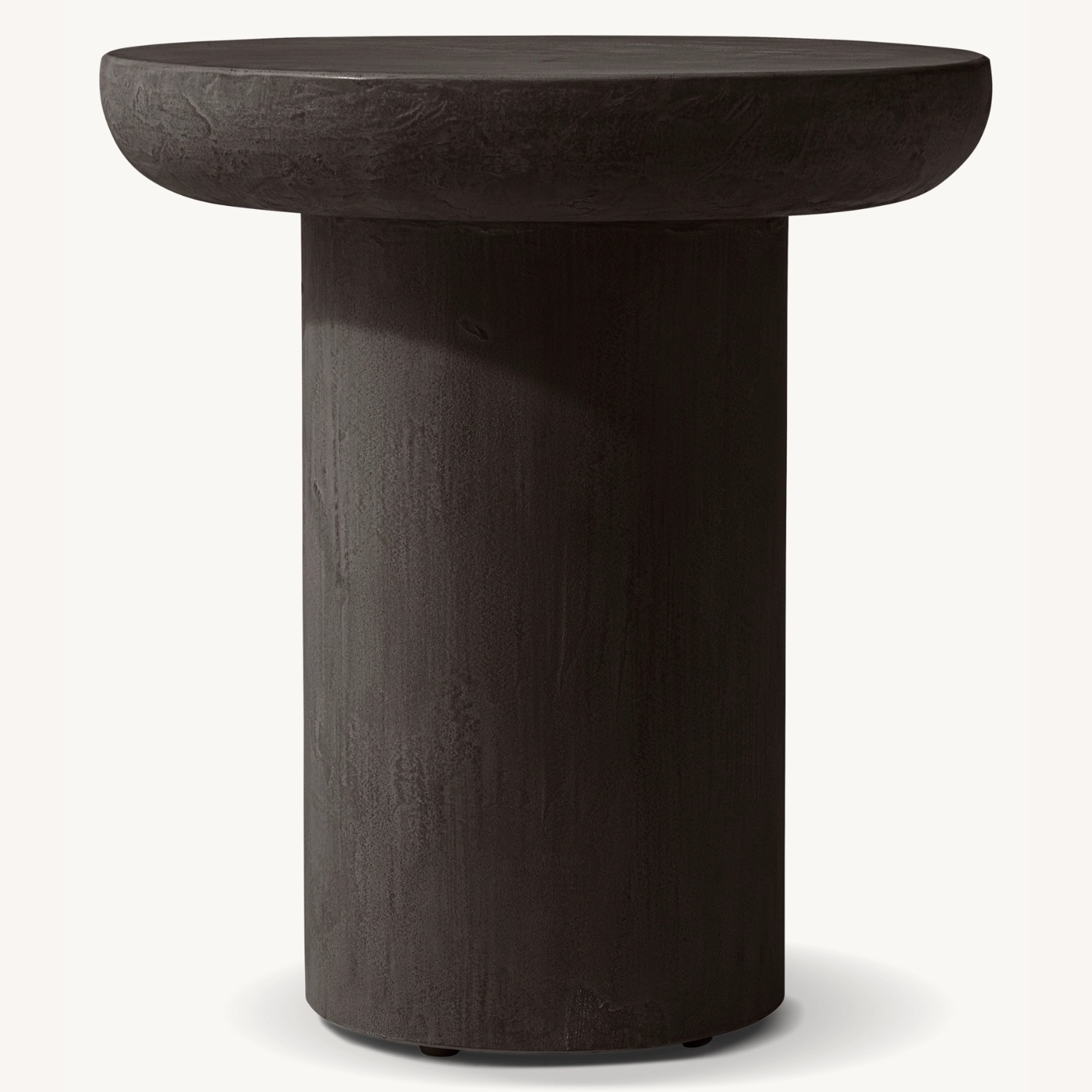 Restoration Hardware Black Concrete Coffee Table - image-0