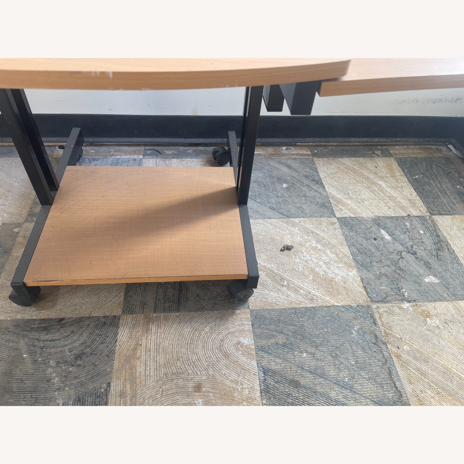 Natural Wood Desk - image-4