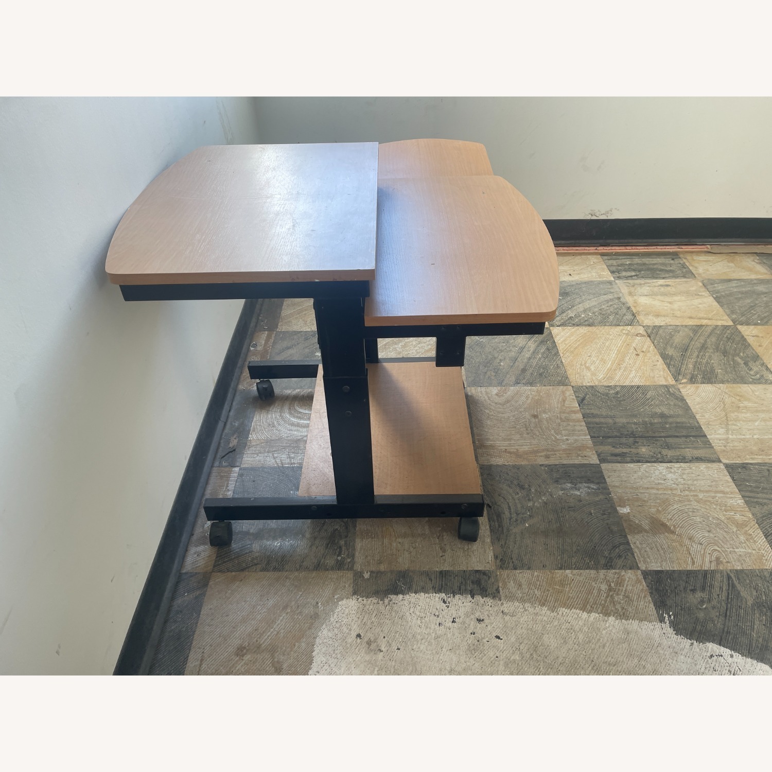 Natural Wood Desk - image-5