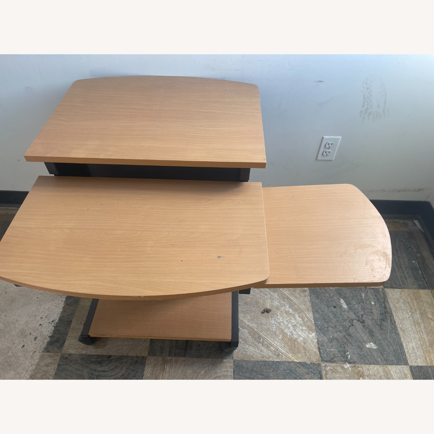 Natural Wood Desk - image-10