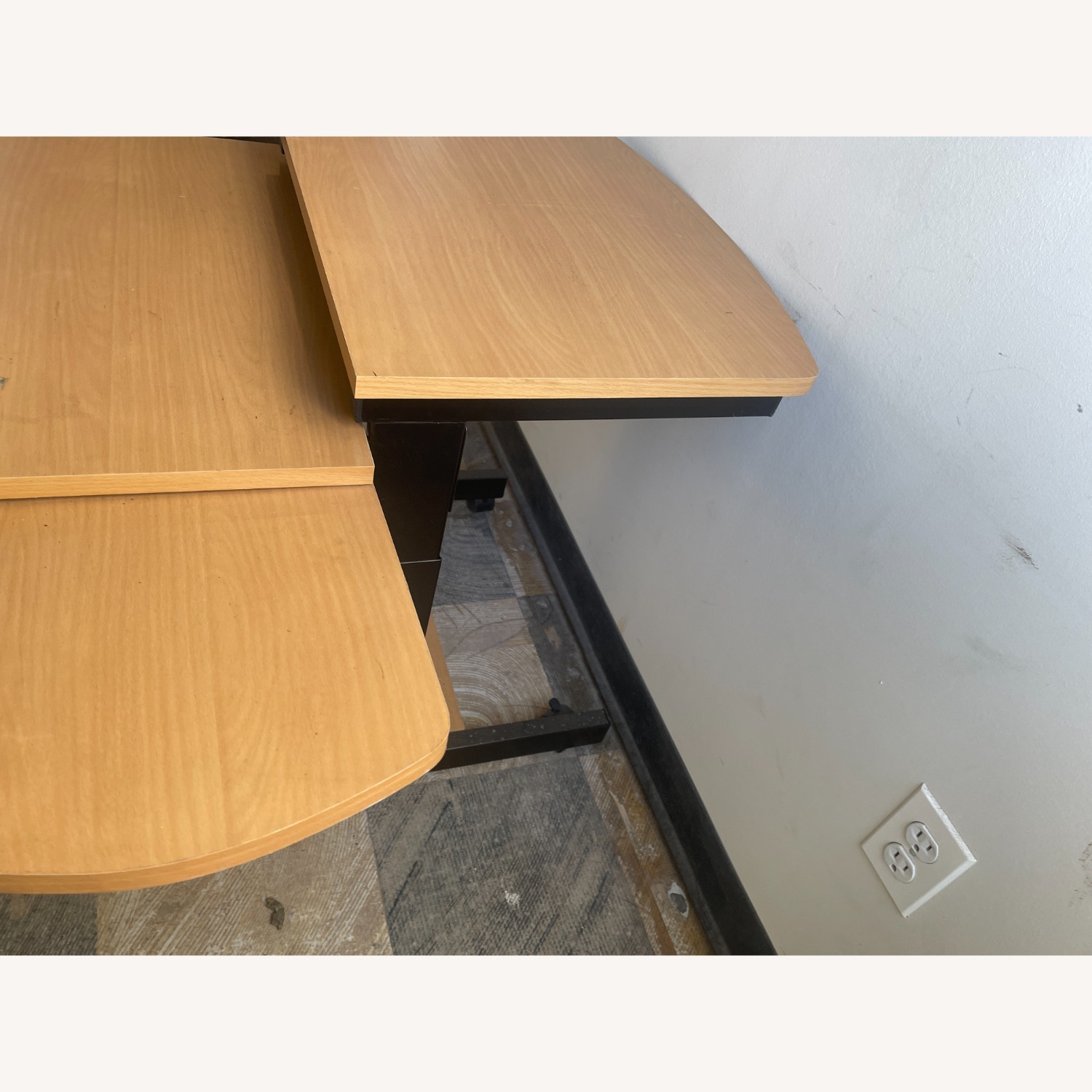 Natural Wood Desk - image-6