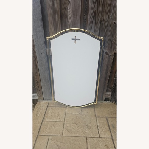 Used Gold Wall Mirror for sale on AptDeco