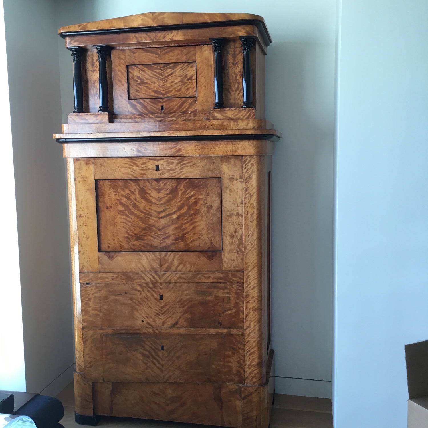 Biedermeier Armoire - image-4