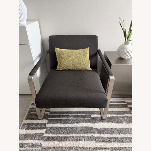 Used BoConcept Ross Chair Black Fabric Armchair for sale on AptDeco
