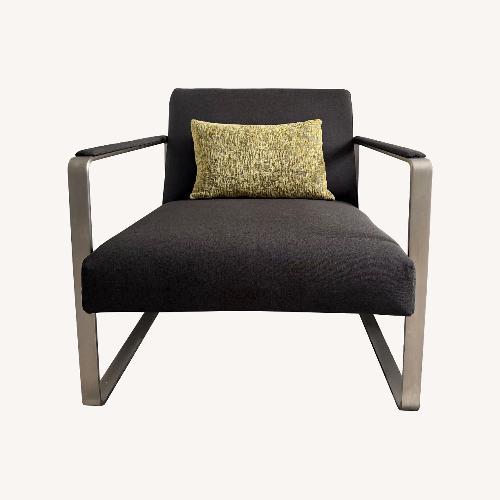 Used BoConcept Ross Chair Black Fabric Armchair for sale on AptDeco