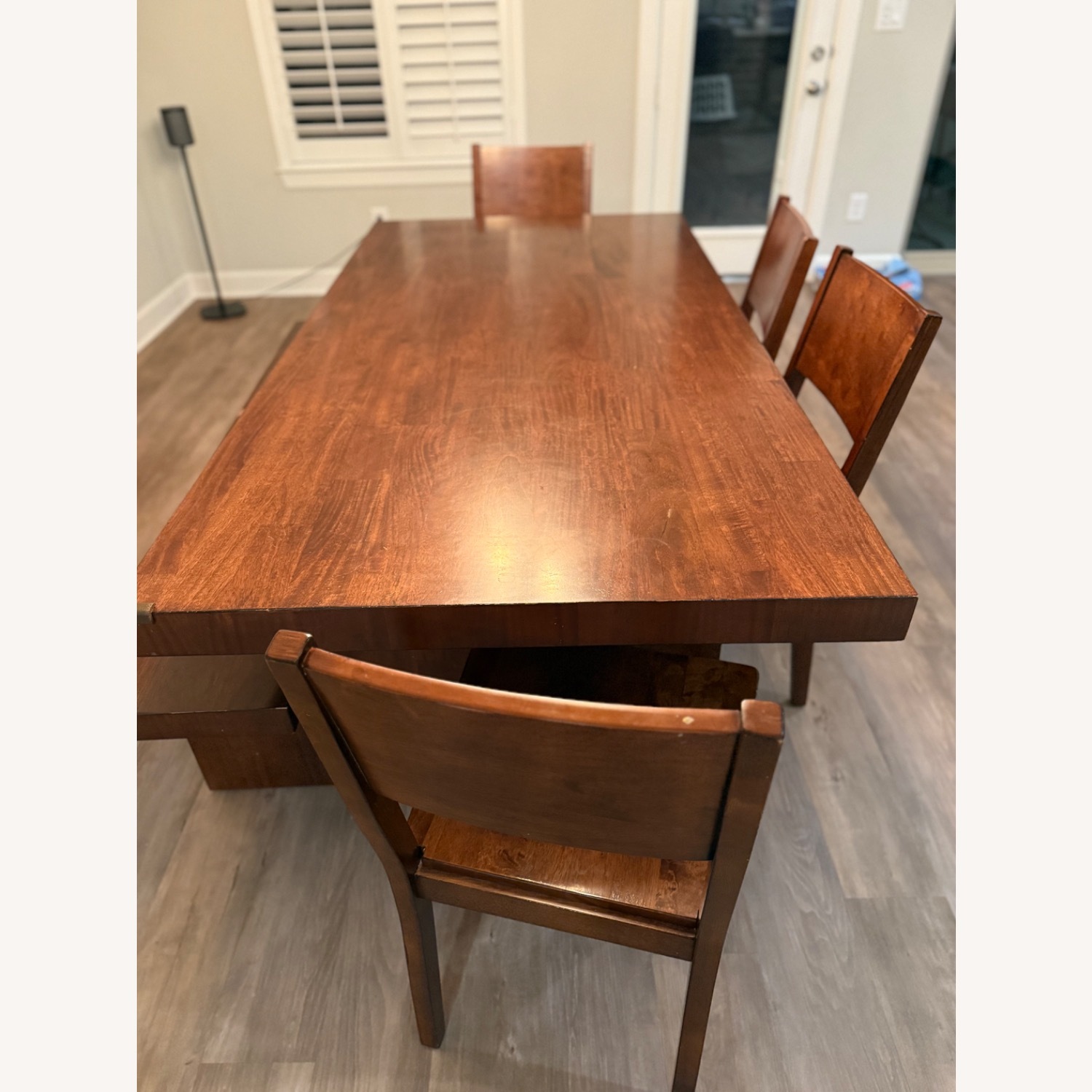 Star Furniture Dark Brown Mango Wood Dining Set - image-6