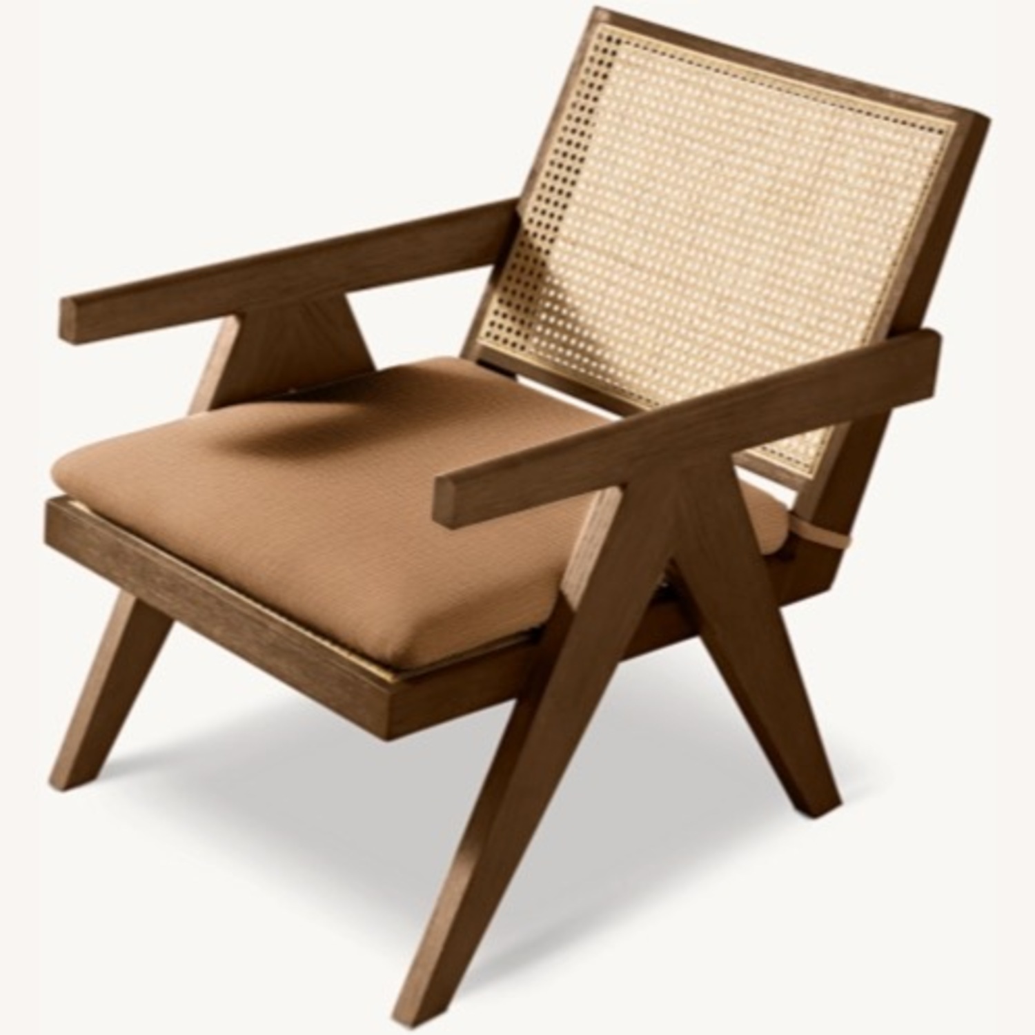Restoration Hardware Jakob Cane Lounge Chair - image-2