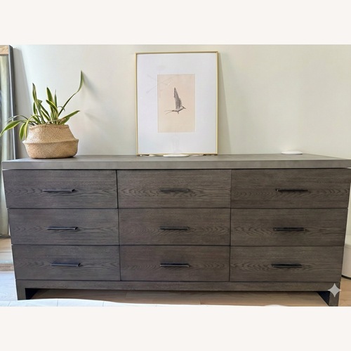 Used Restoration Hardware Dark Brown Wood Dresser for sale on AptDeco