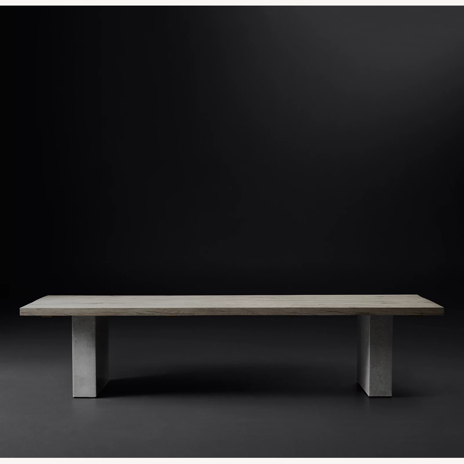 Restoration Hardware Concrete Pier Dining Table - image-0