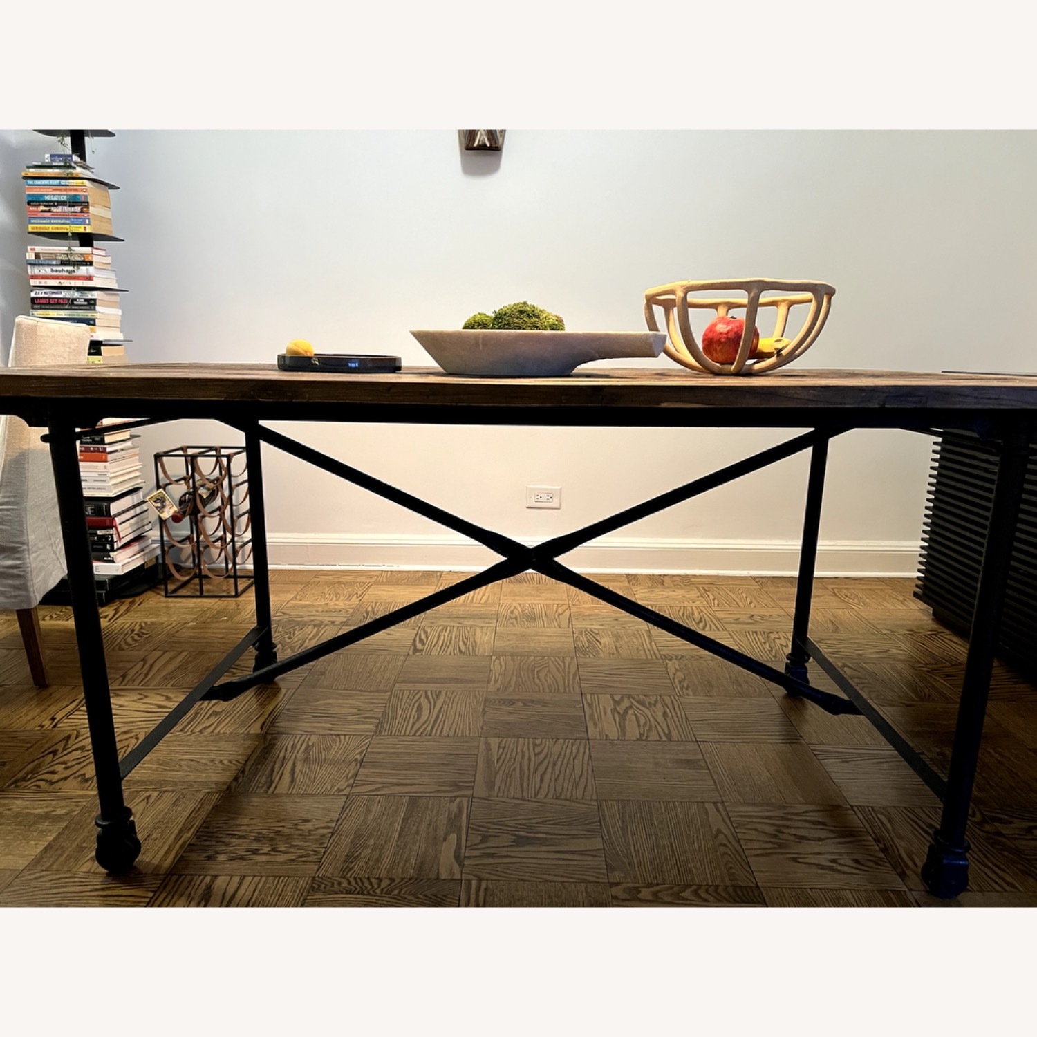 Restoration Hardware Flatiron Dining Table - image-4