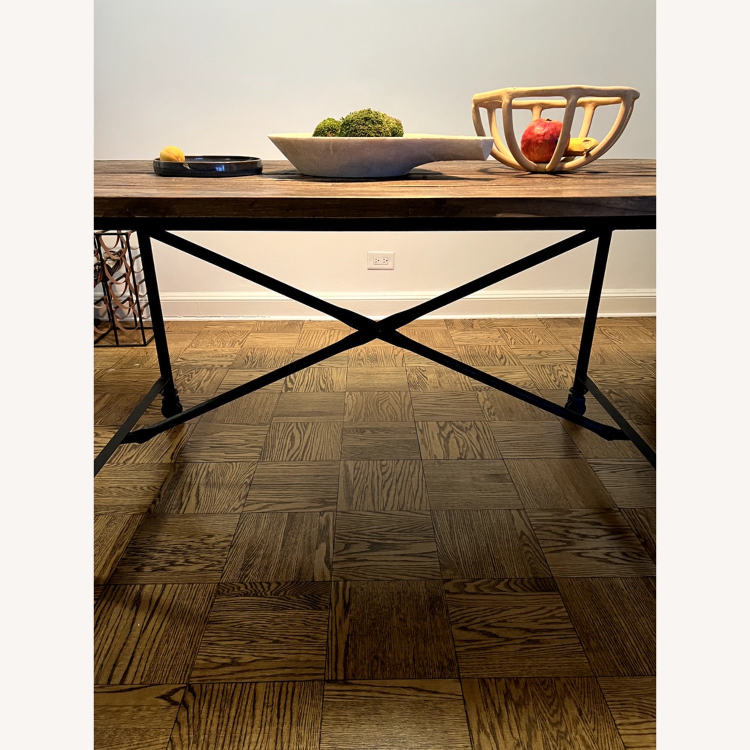 Restoration Hardware Flatiron Dining Table - image-5