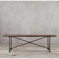Restoration Hardware Flatiron Dining Table