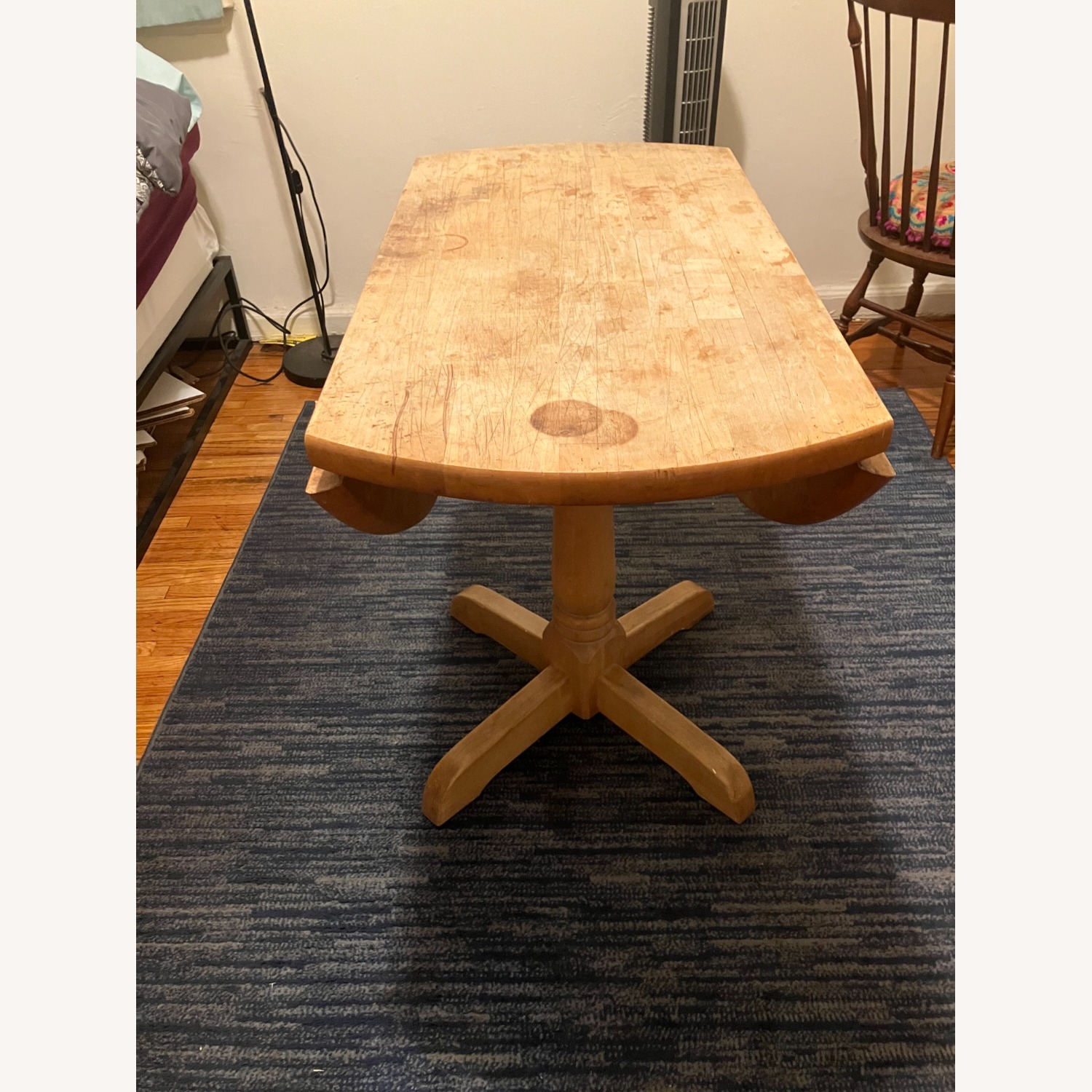 Round Dining Table with Folding Sides - image-4