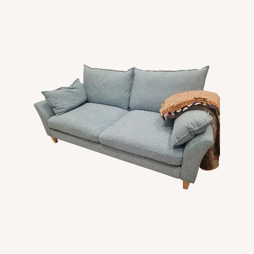 Used Wayfair 79'' Wide Modern Upholstered Deep Seat Sofa for sale on AptDeco