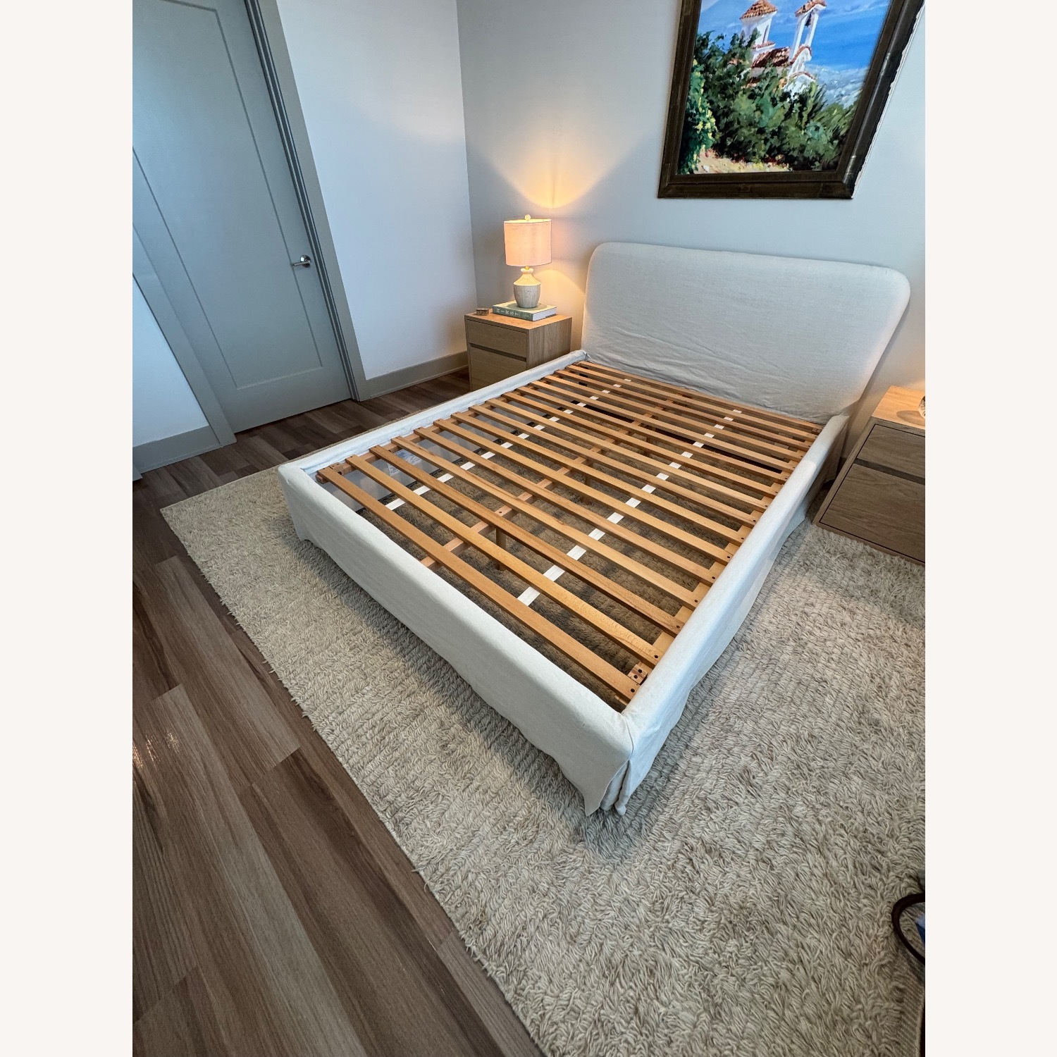 Jenni Kayne Queen Cove Bed Natural Linen - image-7