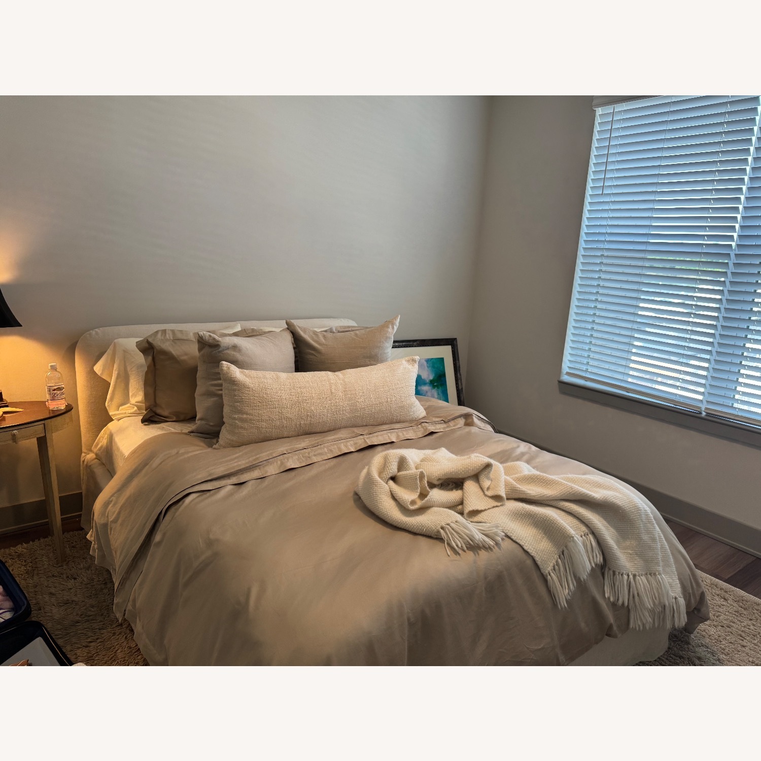 Jenni Kayne Queen Cove Bed Natural Linen - image-9