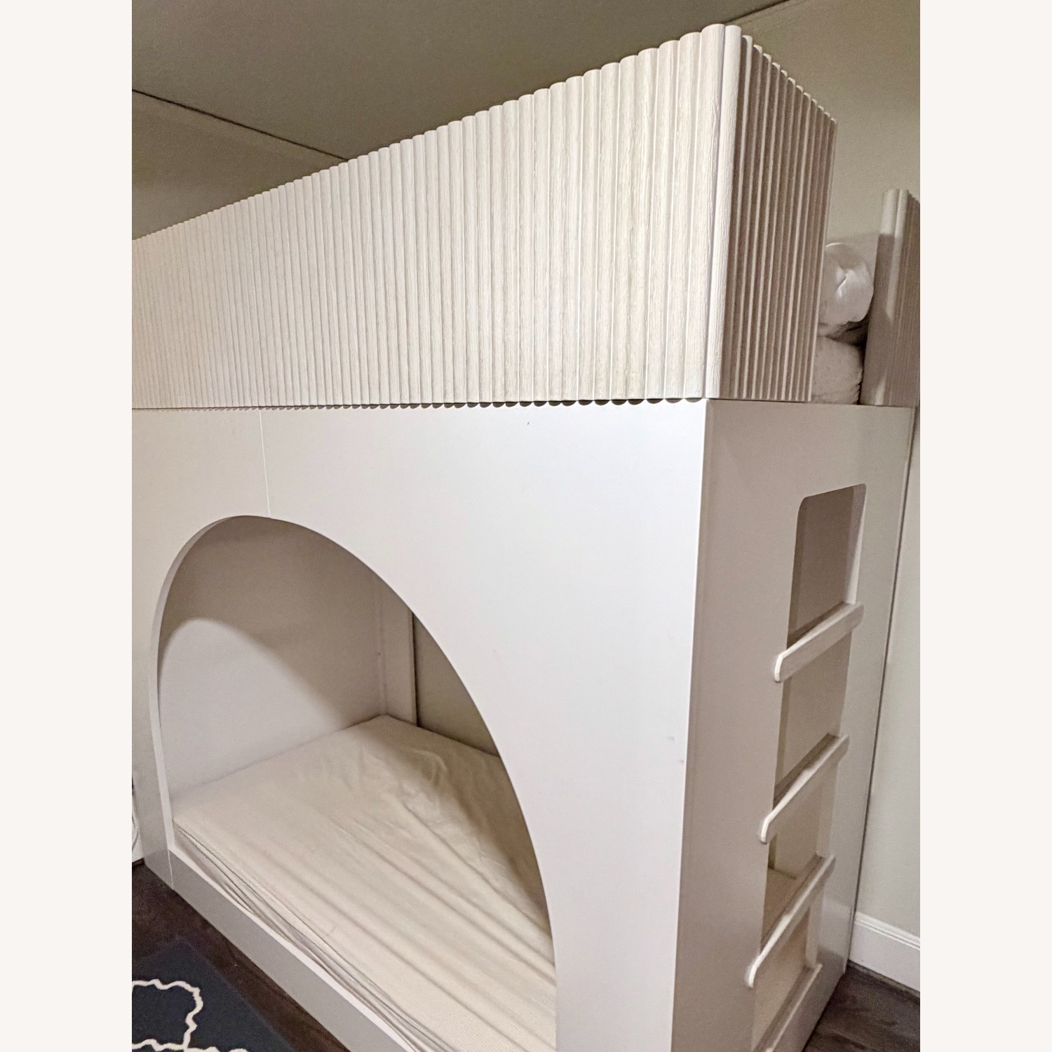 West Elm Kids Natural Wood Bunk Bed - image-3