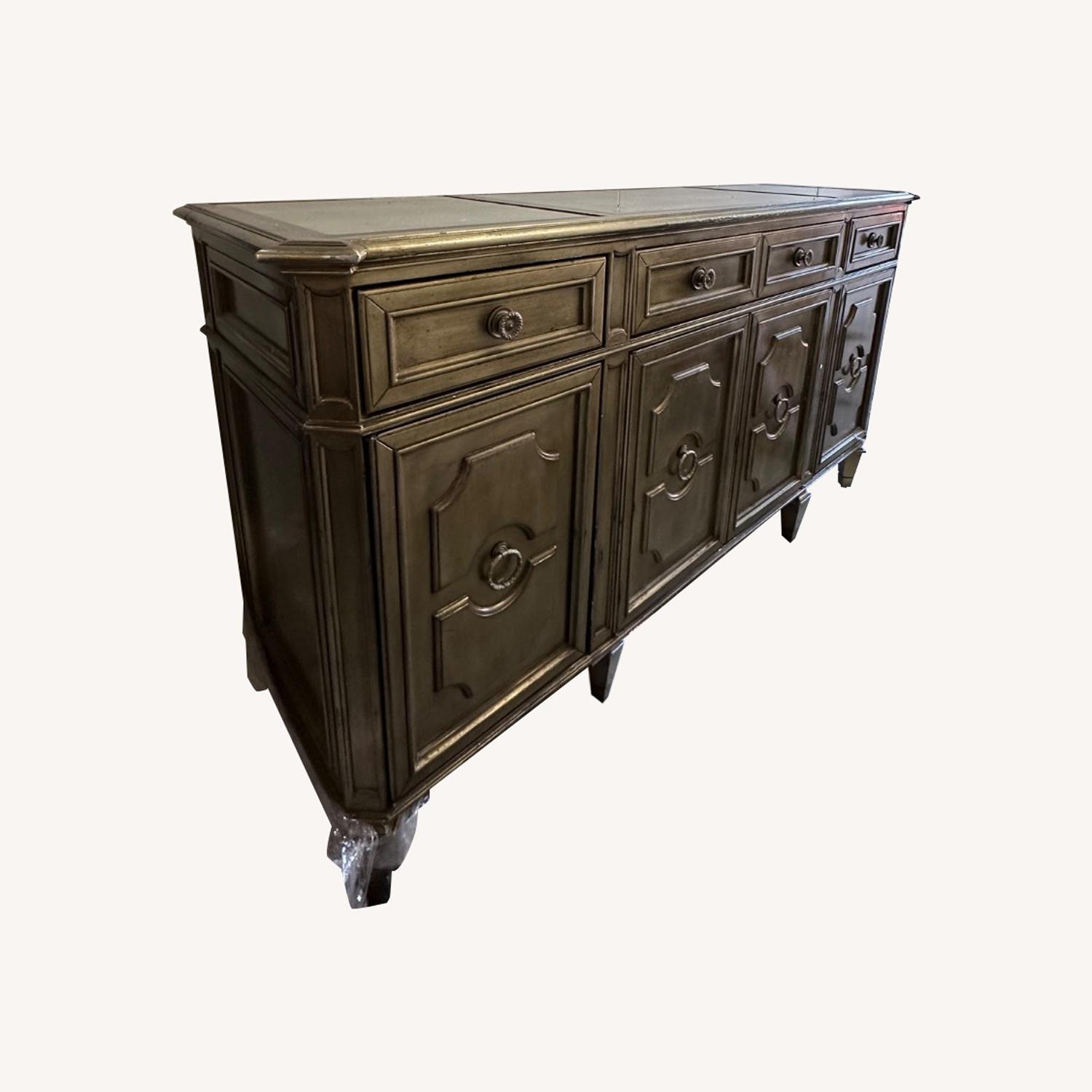 Z Gallerie Palais Gold Wood Sideboard - image-8