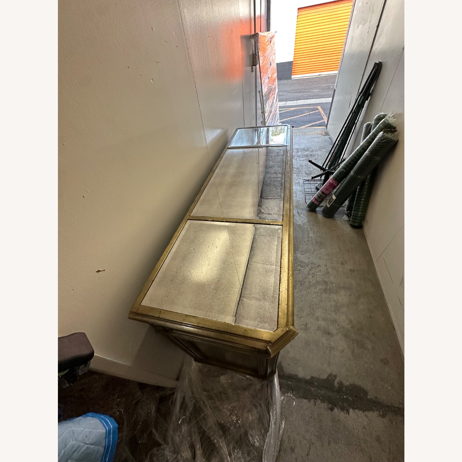 Z Gallerie Palais Gold Wood Sideboard - image-3