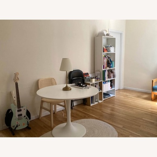 Used IKEA Docksta White Dining Table for sale on AptDeco