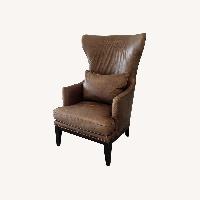Bradington-Young Taraval Leather Wingback Chair
