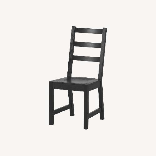 Used IKEA Black Dining Chairs for sale on AptDeco