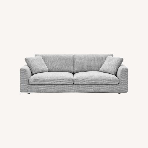 Used Castlery Light Gray Fabric 2 Seater Sofa for sale on AptDeco