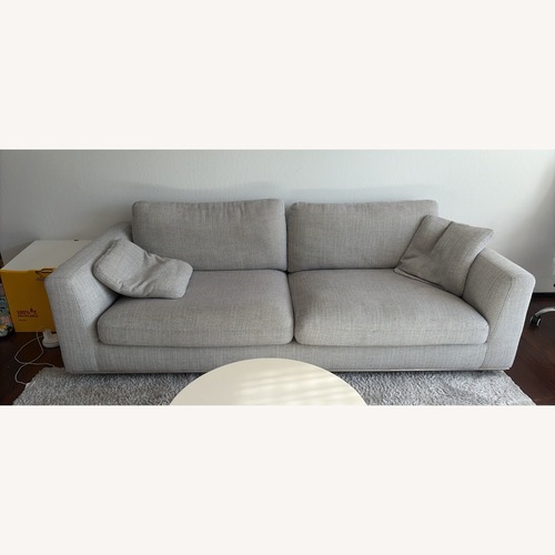 Used Castlery Light Gray Fabric 2 Seater Sofa for sale on AptDeco