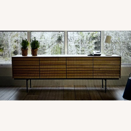 Used Design Within Reach Sussex Oak 4 Door Credenza for sale on AptDeco