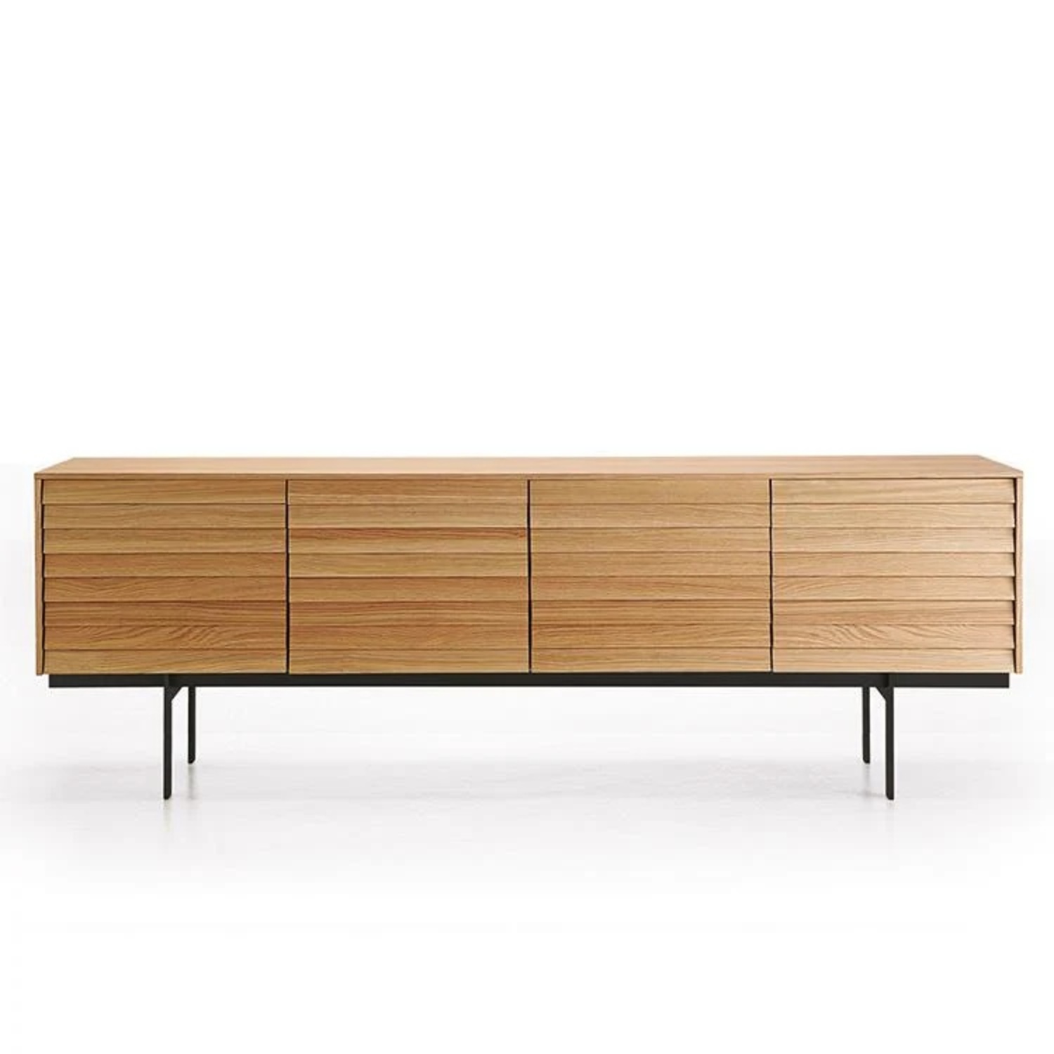 Design Within Reach Sussex Oak 4 Door Credenza - image-0