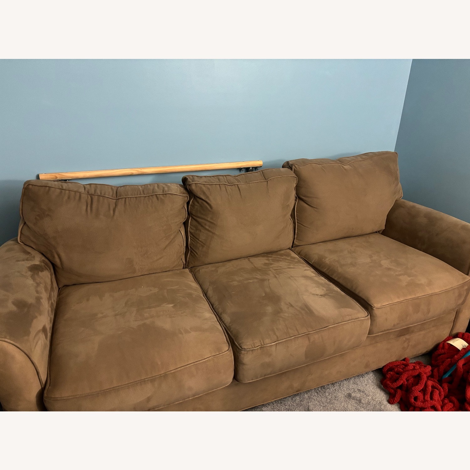 Raymour & Flanigan Glendor Natural 3+ Seater Sofa - image-1