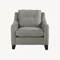 Rooms To Go Cindy Crawford Light Gray Accent Chair