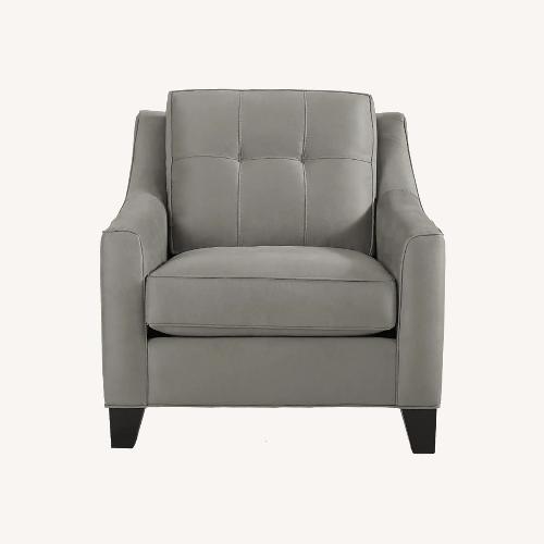Used Rooms To Go Cindy Crawford Light Gray Accent Chair for sale on AptDeco