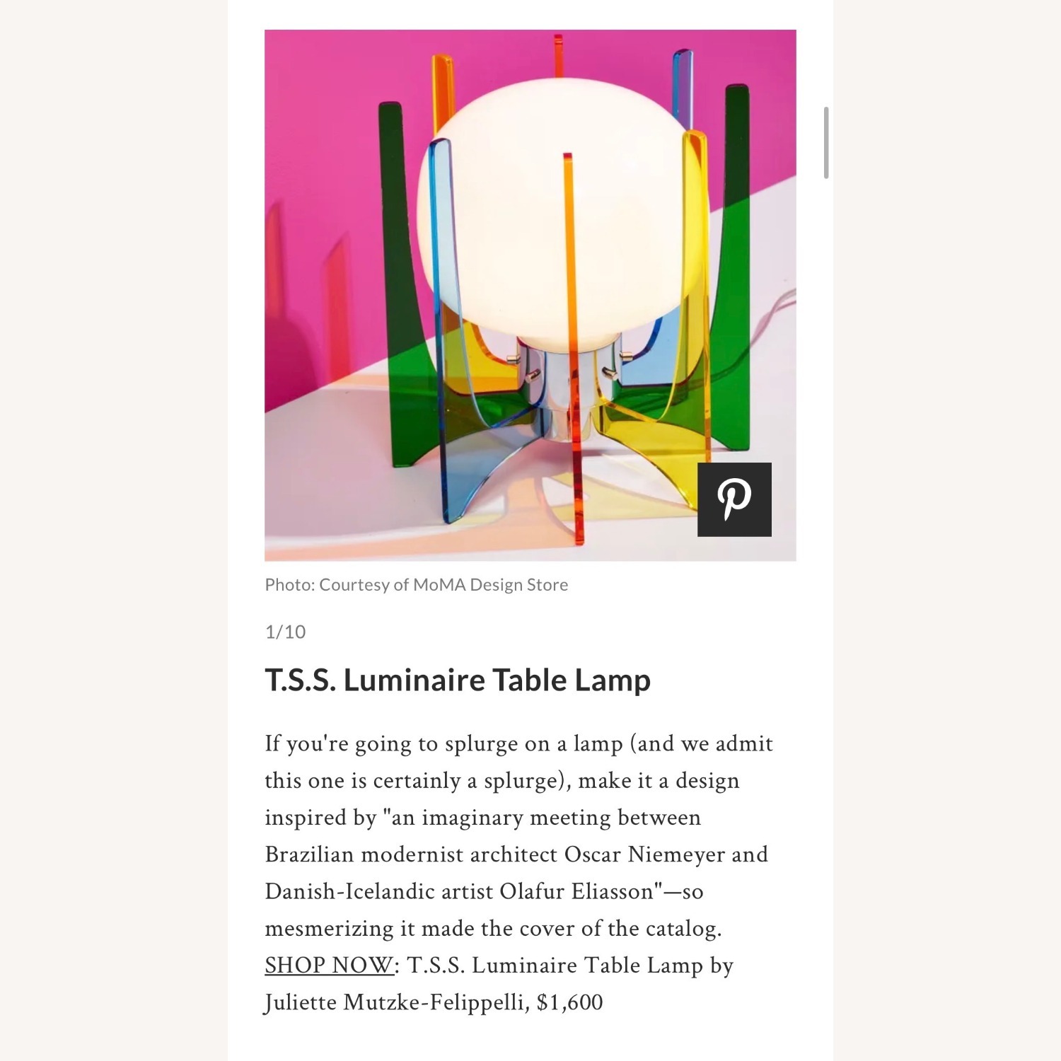 T.S.S. Luminaire Table Lamp - image-3
