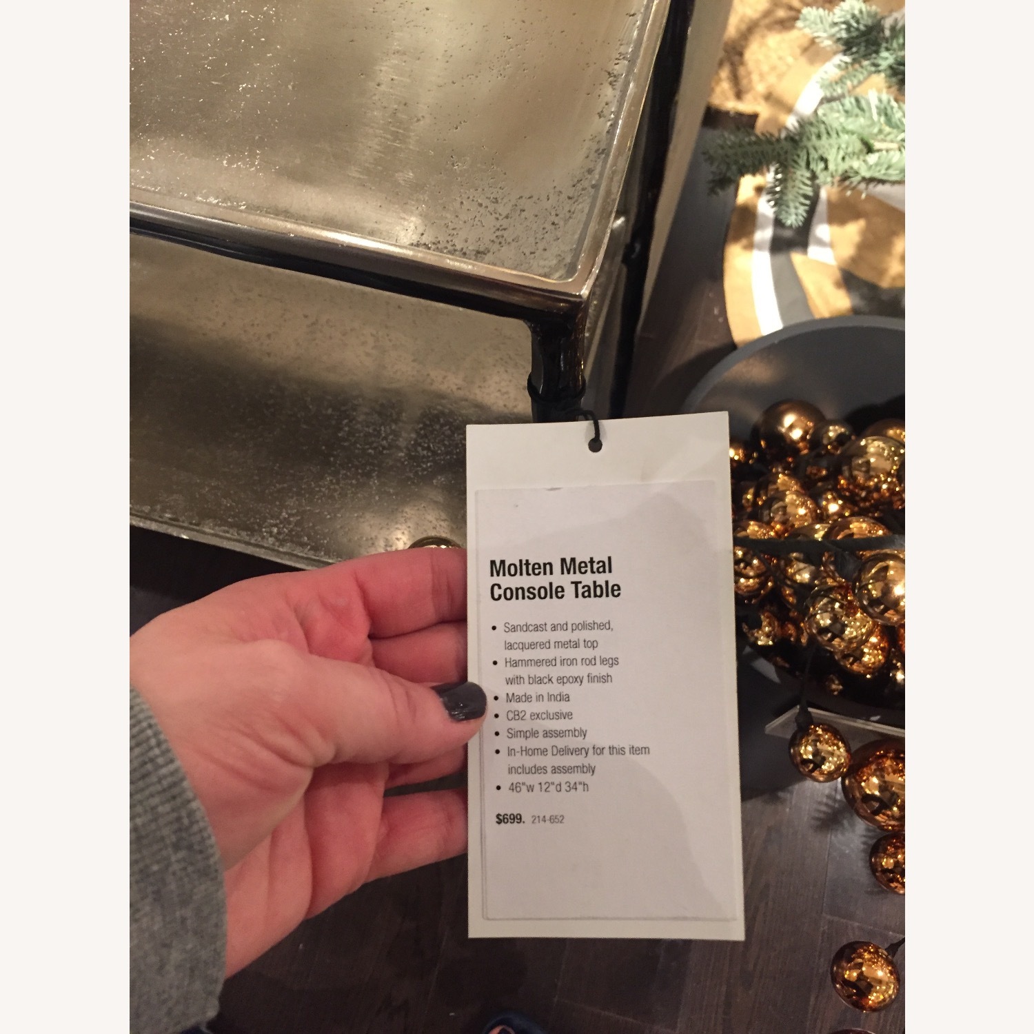 CB2 Side Table - image-2