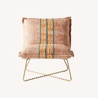 Anthropologie Marisol Relaxed Slipper Chair