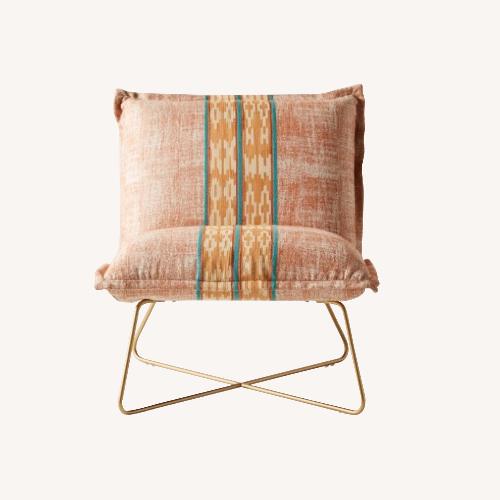 Used Anthropologie Marisol Relaxed Slipper Chair for sale on AptDeco