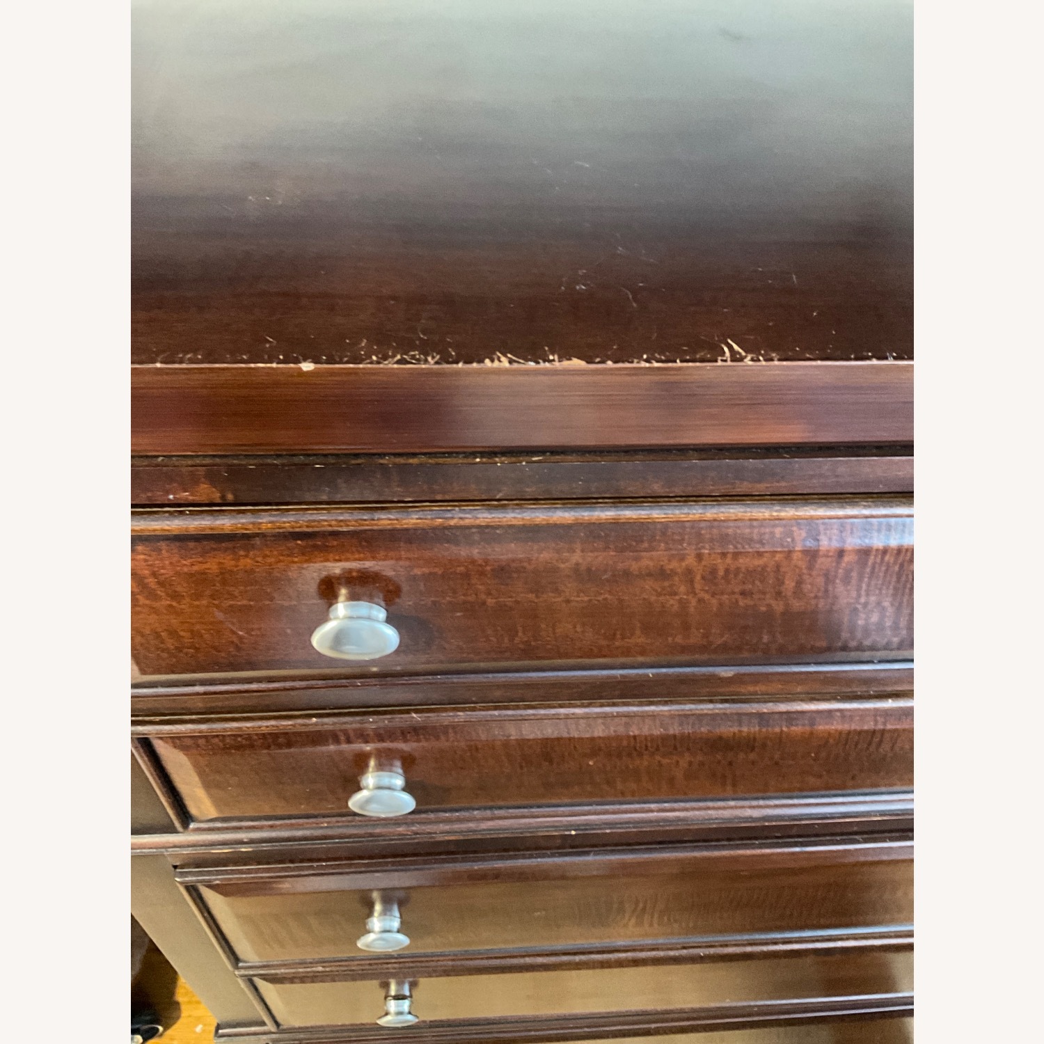 Raymour & Flanigan Dark Brown Dresser - image-3