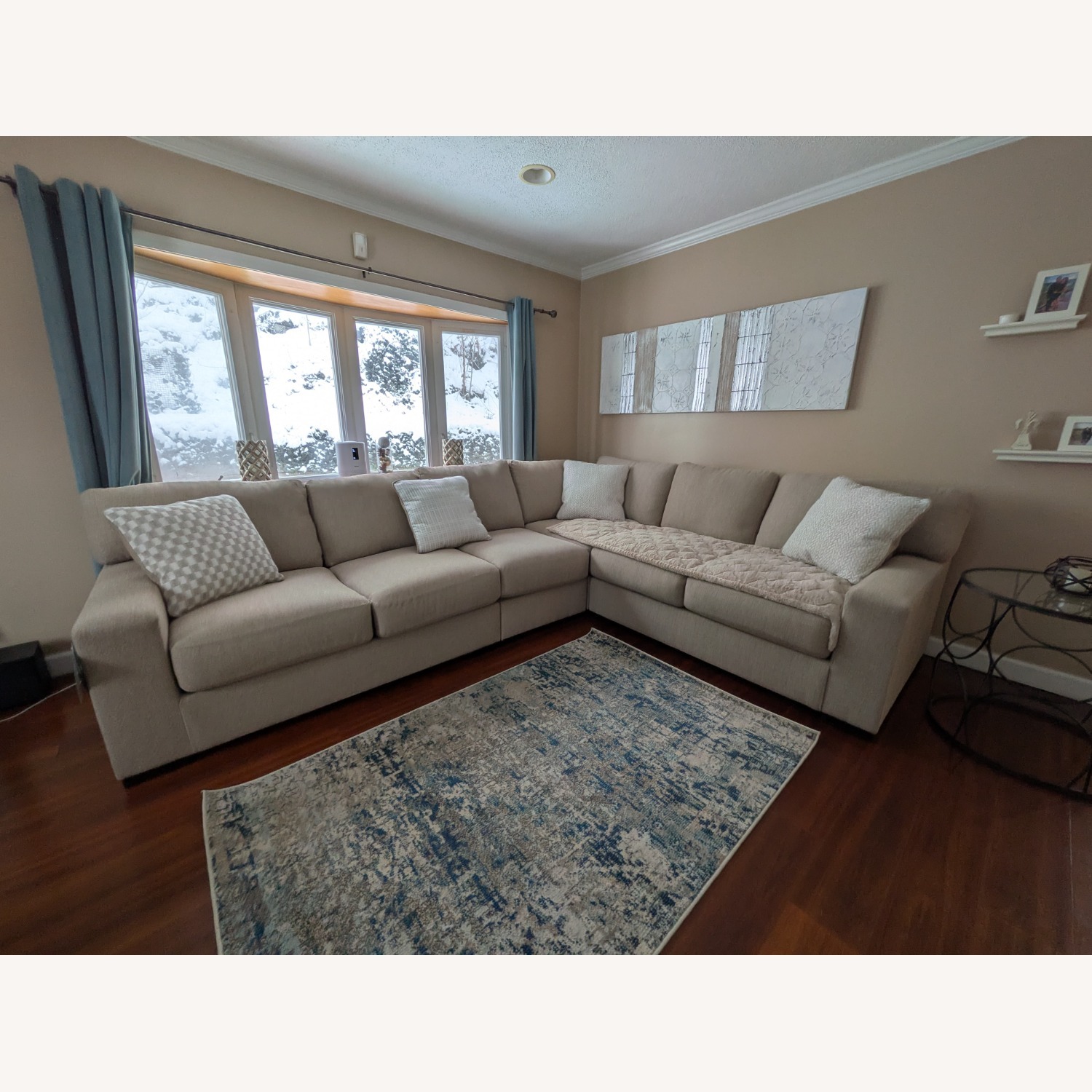 Larce 4-Piece Next-Gen Nuvella™ Performance Fabric Sectional - image-6