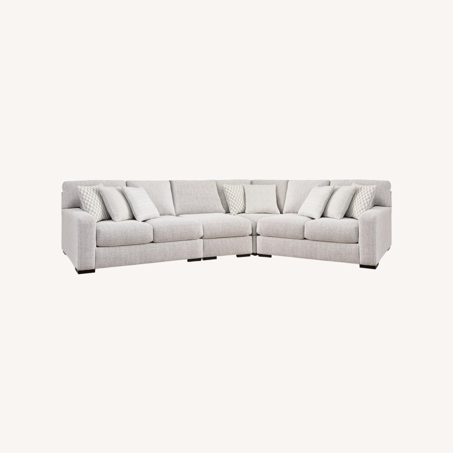Larce 4-Piece Next-Gen Nuvella™ Performance Fabric Sectional - image-0
