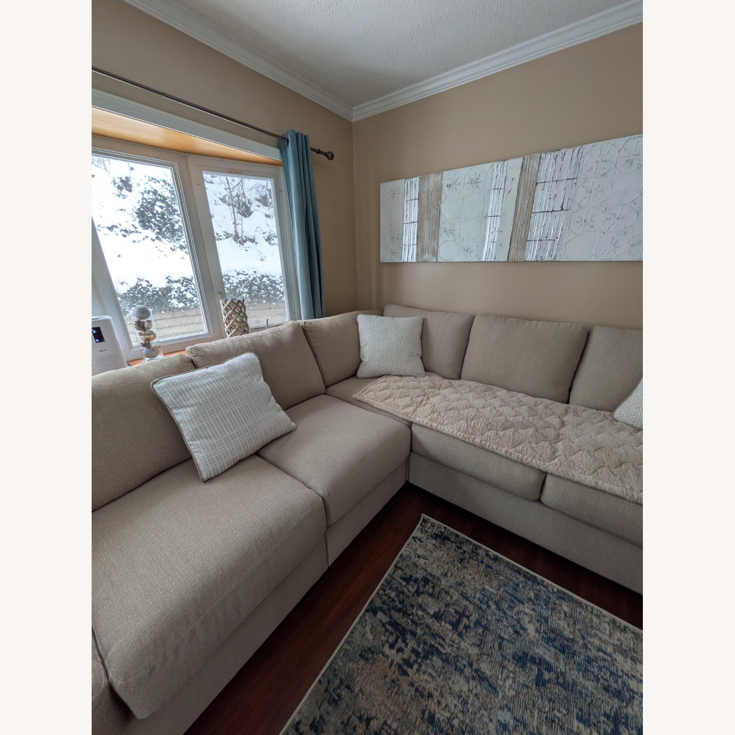 Larce 4-Piece Next-Gen Nuvella™ Performance Fabric Sectional - image-5