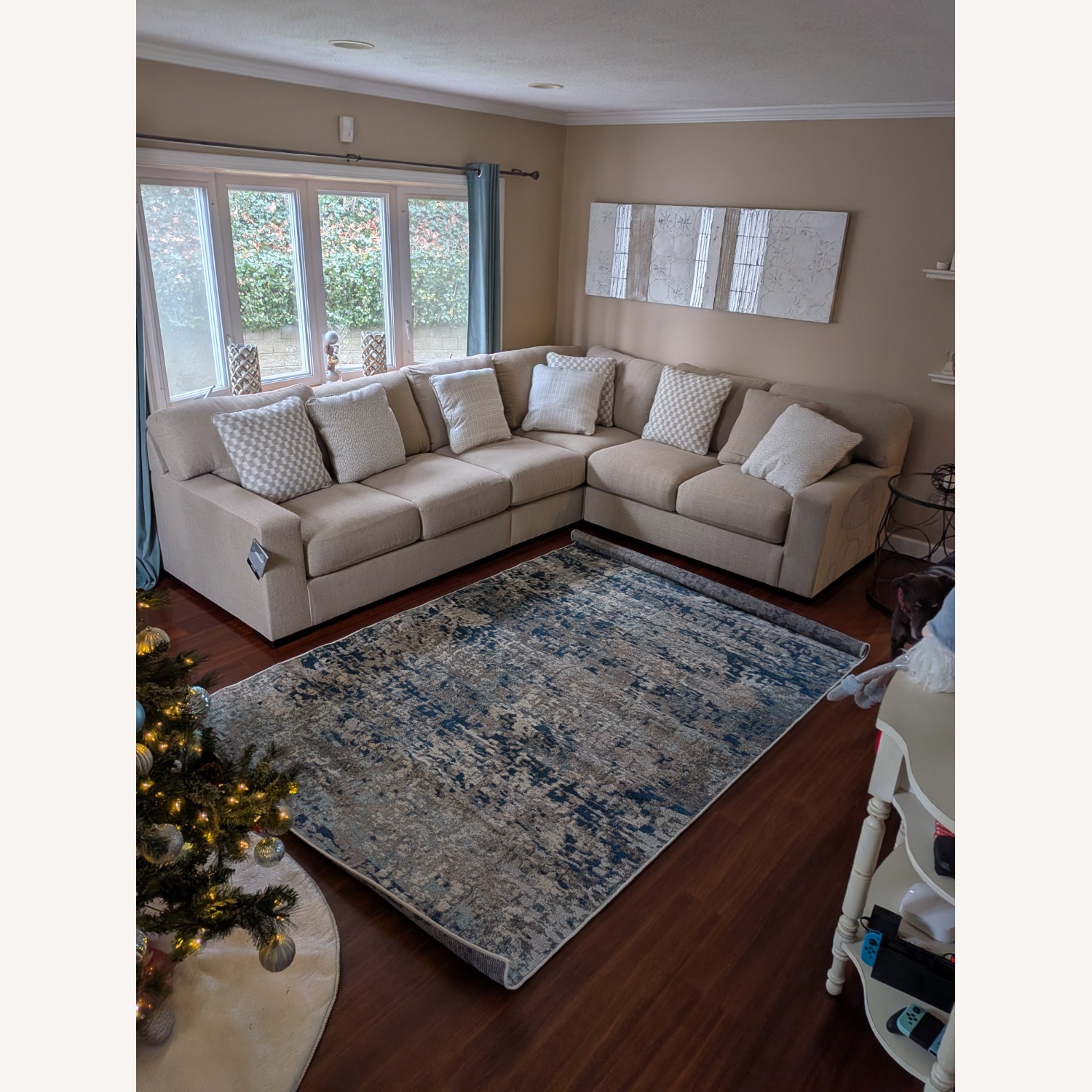 Larce 4-Piece Next-Gen Nuvella™ Performance Fabric Sectional - image-1