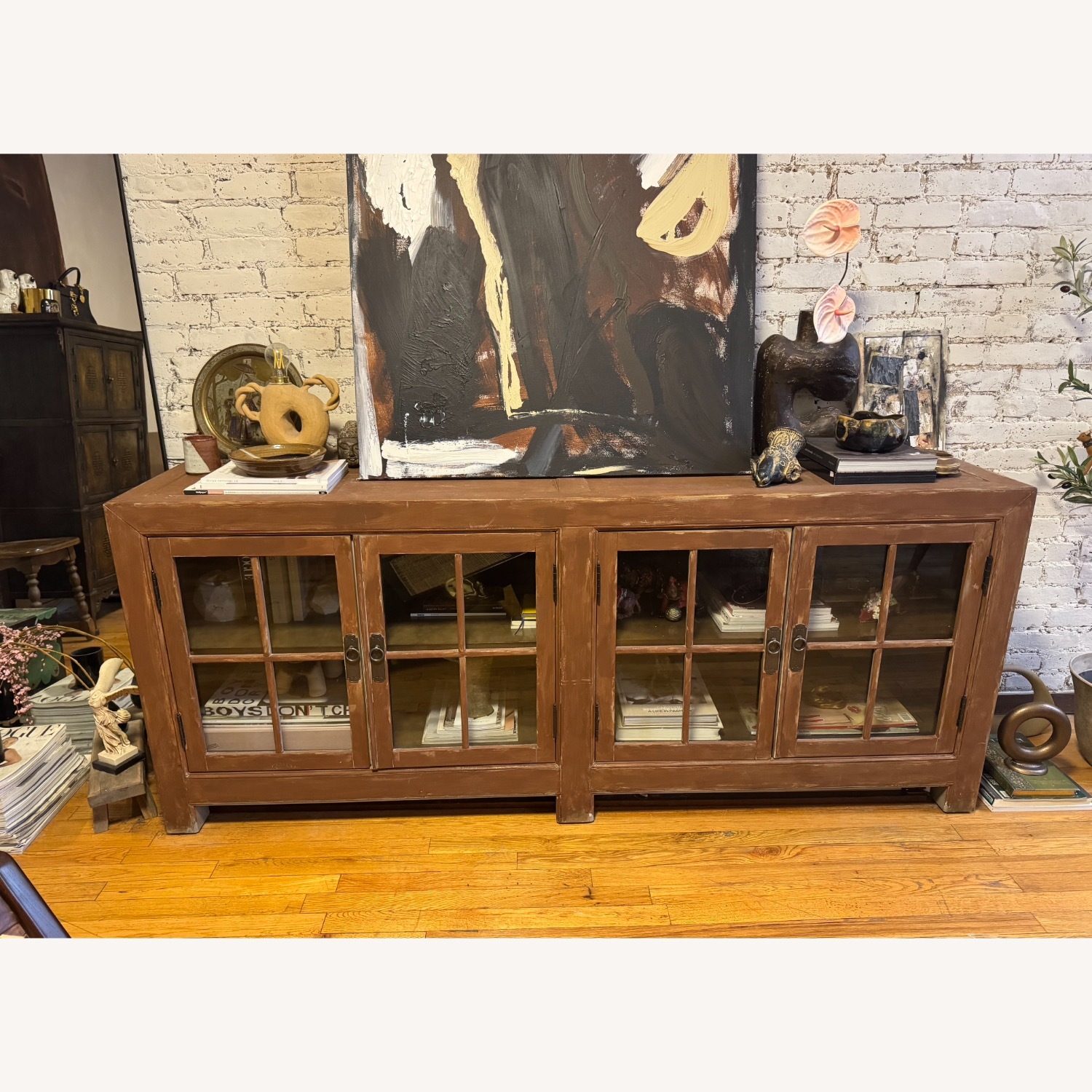 Ethan Allen Repainted Media Storage - image-4