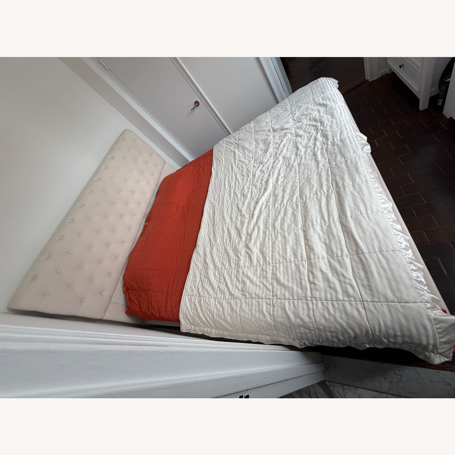 Cream King Bed - image-2