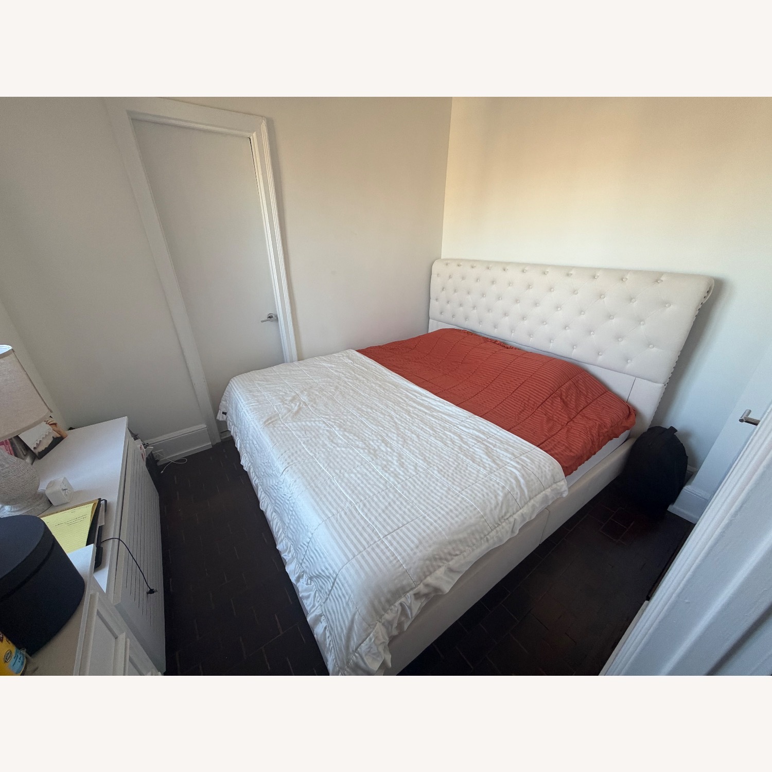 Cream King Bed - image-6