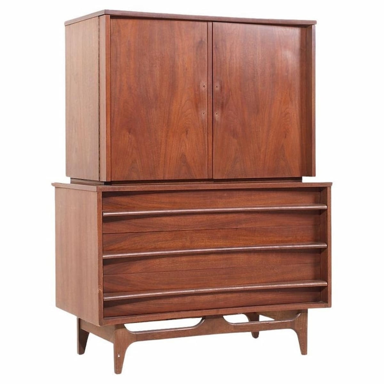 Mid-Century Kent Coffey "Predicta" High Dresser - image-0