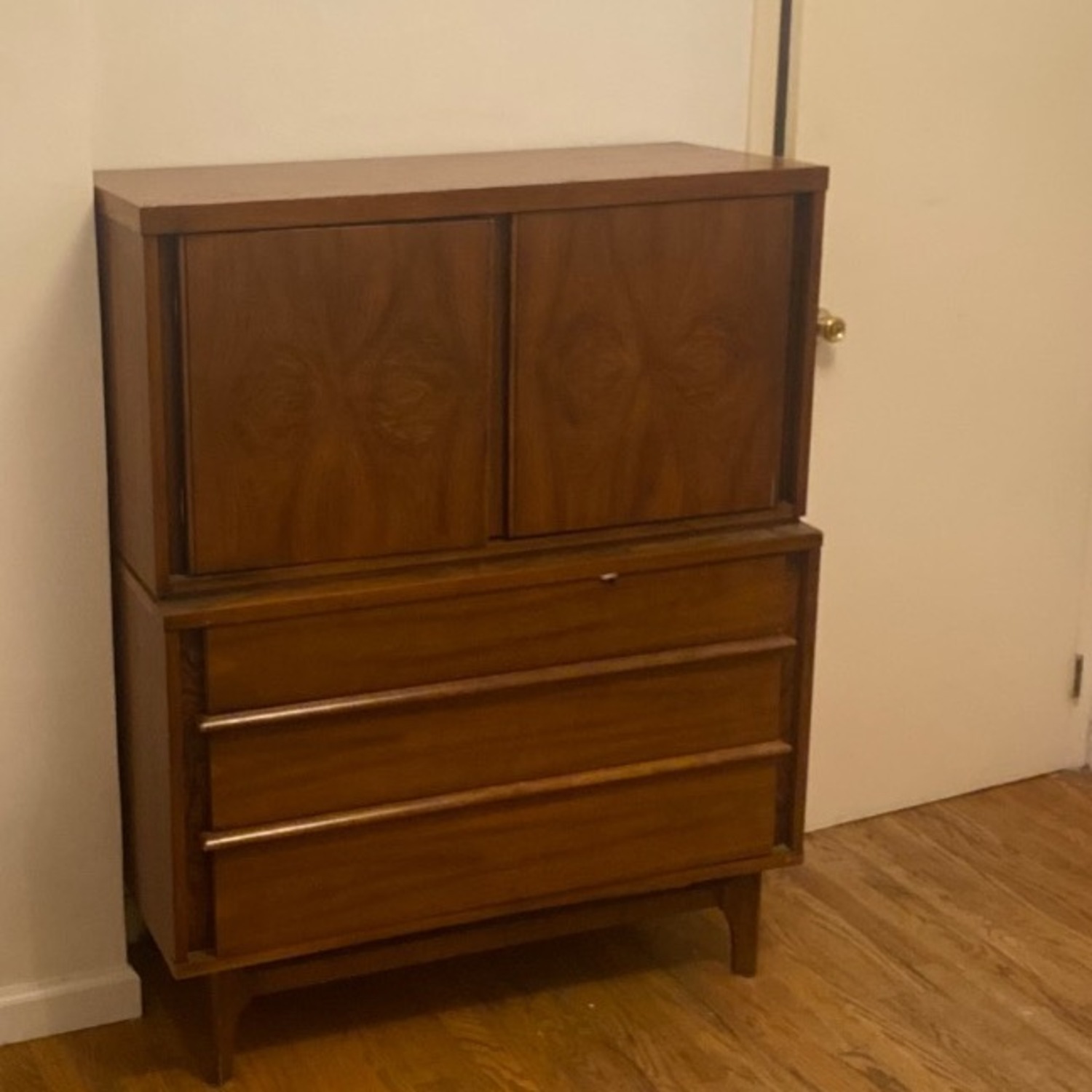 Mid-Century Kent Coffey "Predicta" High Dresser - image-5