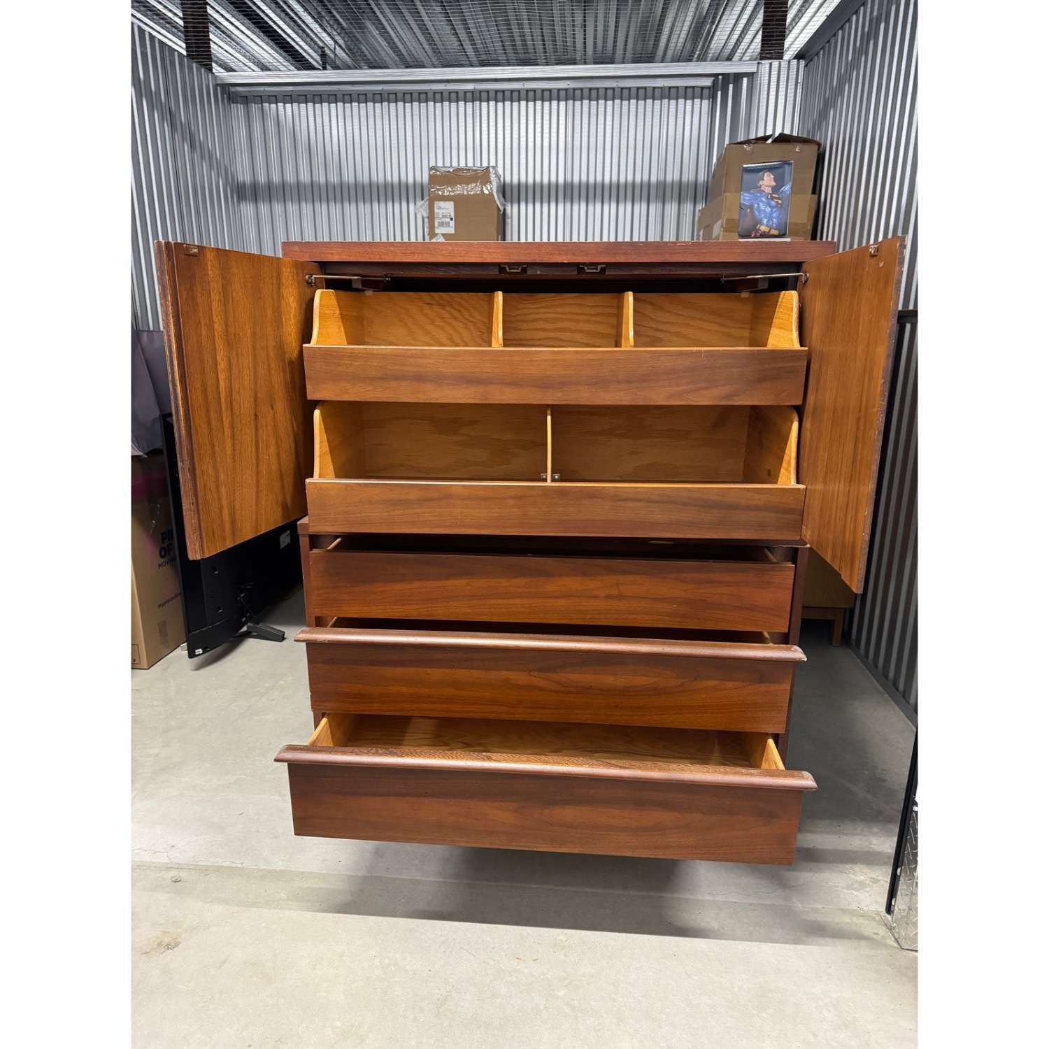 Mid-Century Kent Coffey "Predicta" High Dresser - image-1